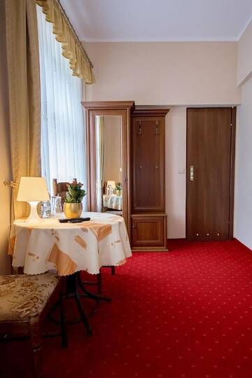 Фото номера Двухместный номер с 1 кроватью Отель Hotel Zamek Chałupki г. Chałupki 9