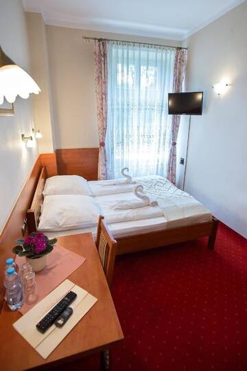 Фото номера Двухместный номер с 1 кроватью Отель Hotel Zamek Chałupki г. Chałupki 7